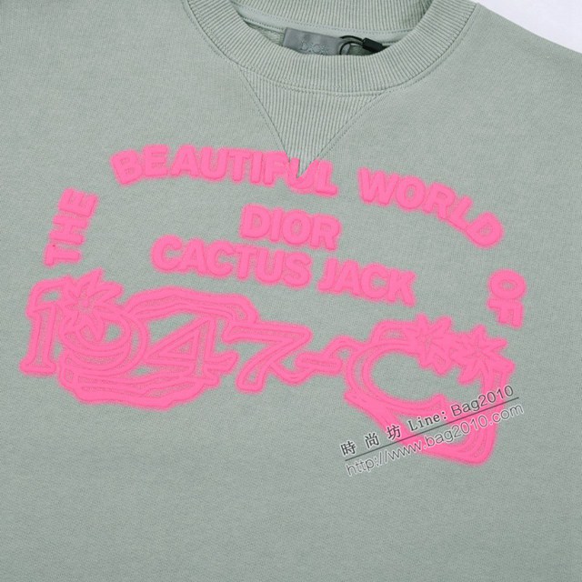 Dior專櫃迪奧2023FW新款發泡印花衛衣 男女同款 tzy2918